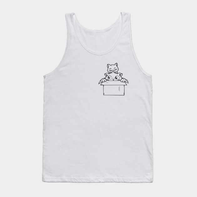 cats in boxes Tank Top by Ticus7